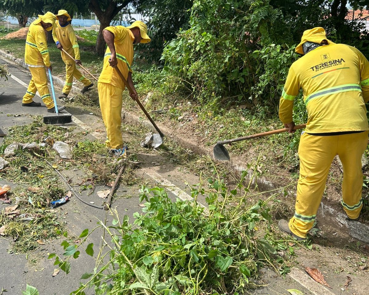 SDU Sudeste recolhe 656 toneladas de resíduos durante mutirão em Teresina