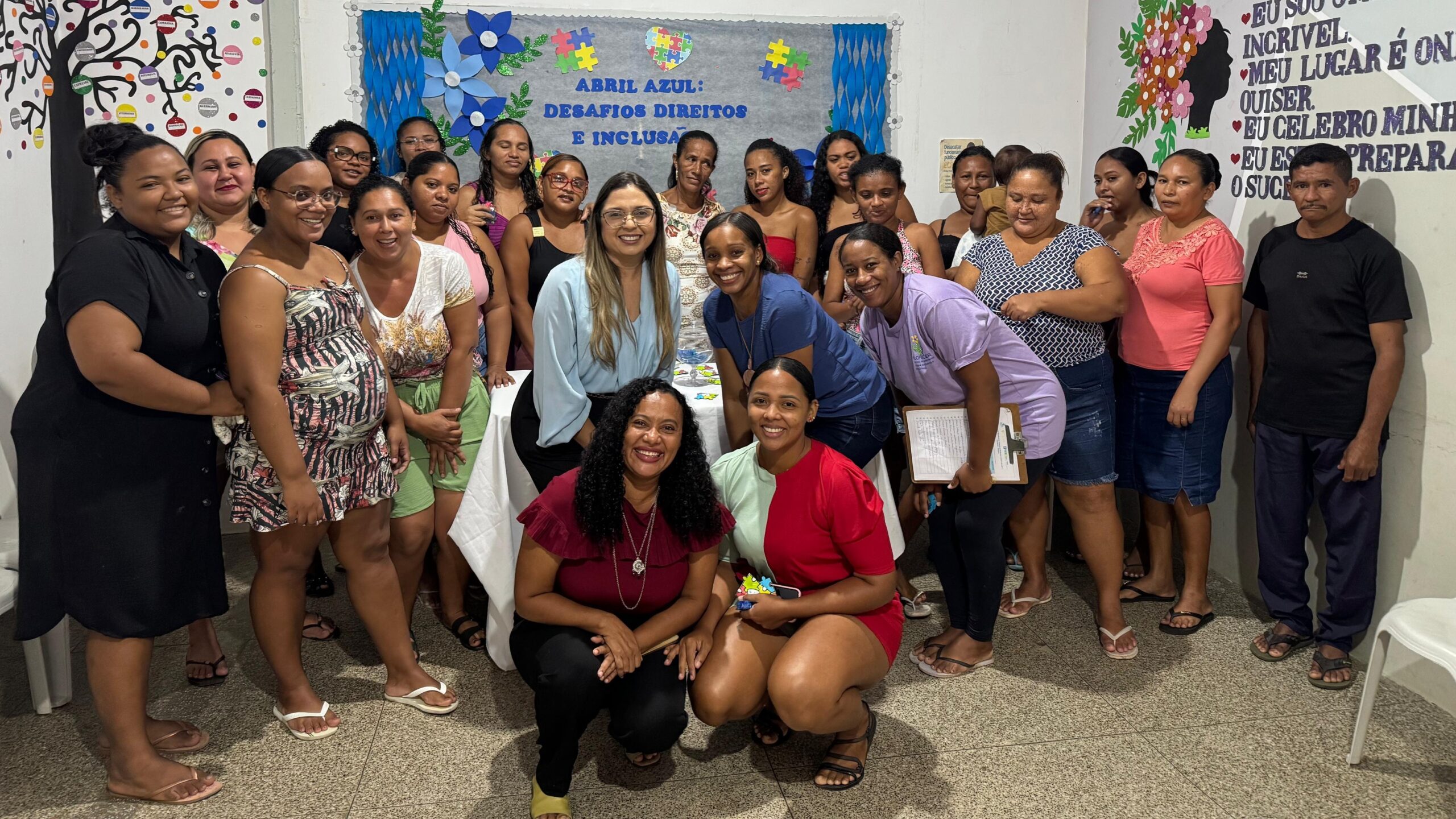SMPM promove rodas de conversa sobre inclusão e direitos no Abril Azul nos Serviços Florescer