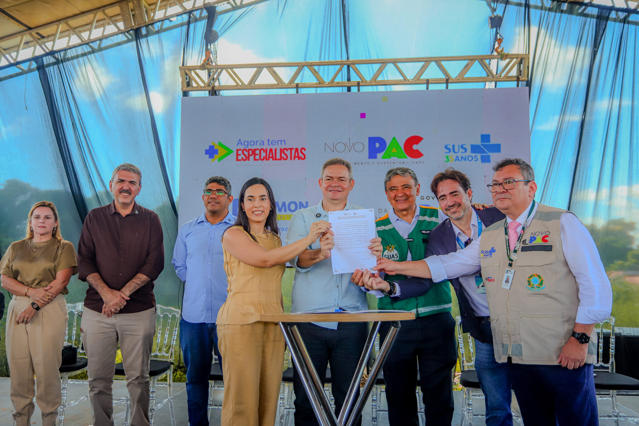 Prefeitura de Timon e Governo Federal assinam ordem de serviço para construção da nova Policlínica
