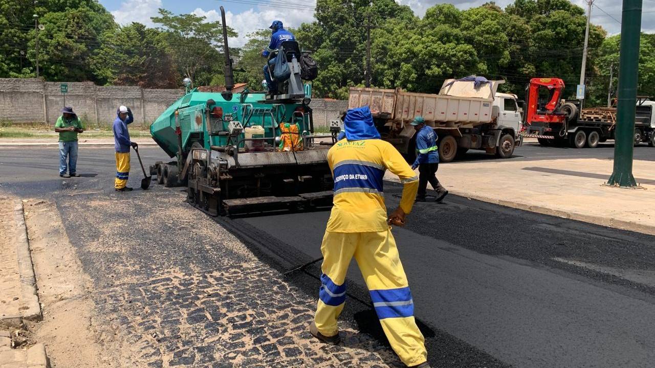 Prefeitura de Teresina divulga vias contempladas com o Programa Municipal de Asfaltamento