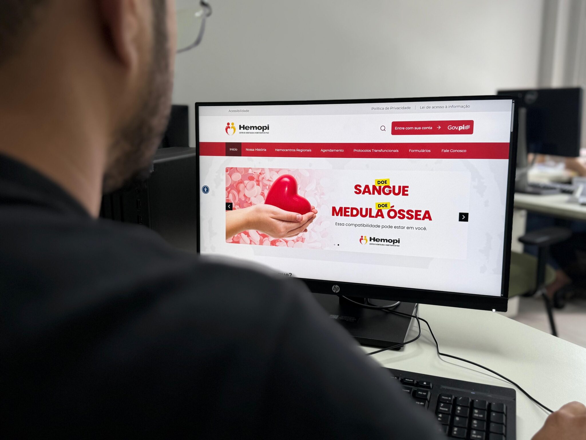 Hemopi registra mais de 700 novos doadores via Gov.pi Cidadão; saiba como agendar sua doação online