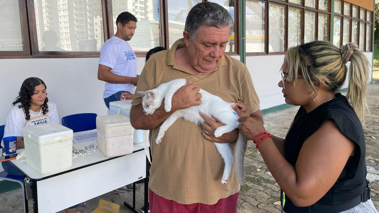 FMS promove vacinação contra a raiva nas zonas Sul e Sudeste de Teresina neste sábado (16)