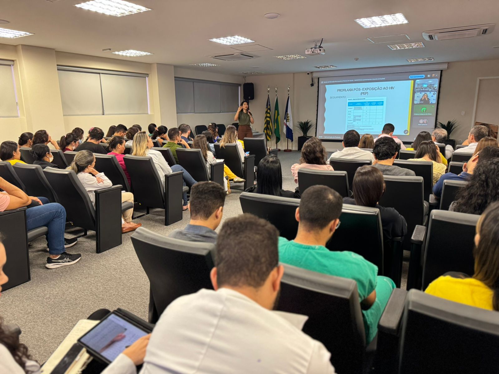 Maio Laranja: Maternidade Dona Evangelina Rosa realiza palestra sobre protocolo clínico em casos de violência sexual