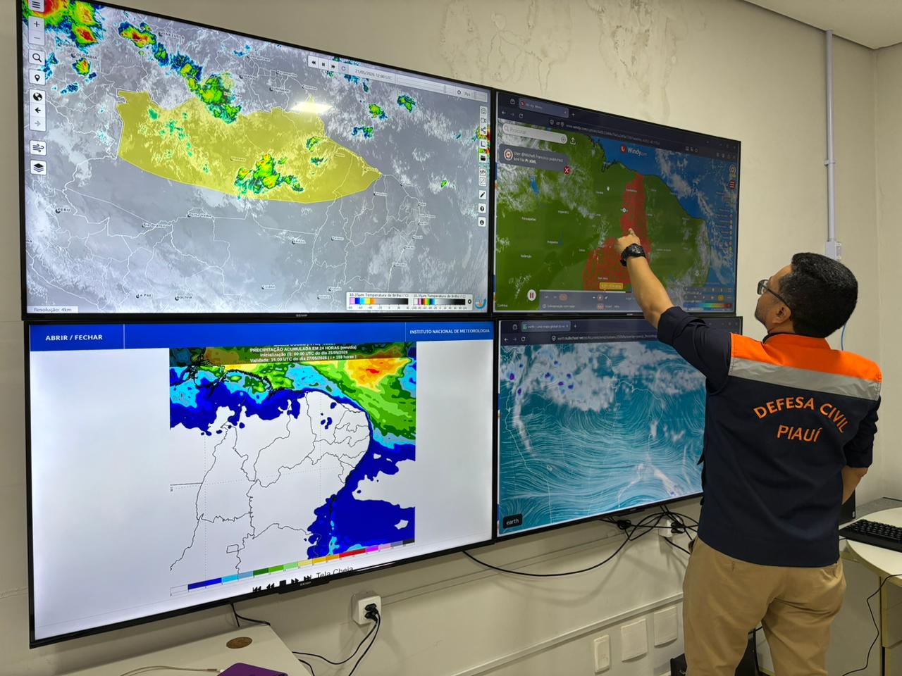 Defesa Civil do Piauí se antecipa aos efeitos do El Niño com ações preventivas e tecnologia