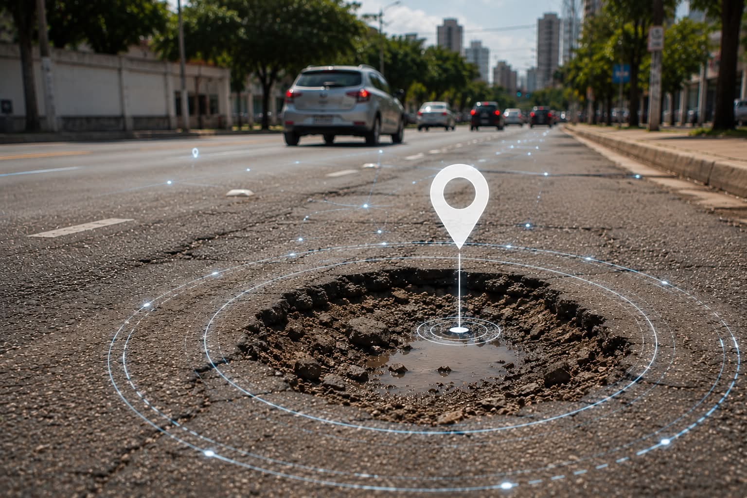 SECTI inicia uso do Waze para auxiliar na identificação de buracos nas vias de Teresina