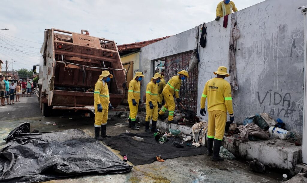 Prefeitura de Teresina alia limpeza urbana e acolhimento social em ação no Promorar