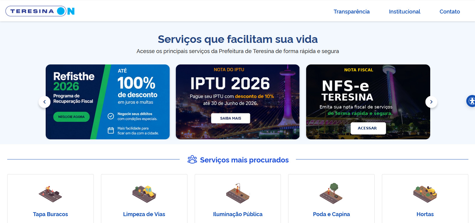 Teresinenses contarão com novas funcionalidades do Teresina ON com uso de inteligência artificial