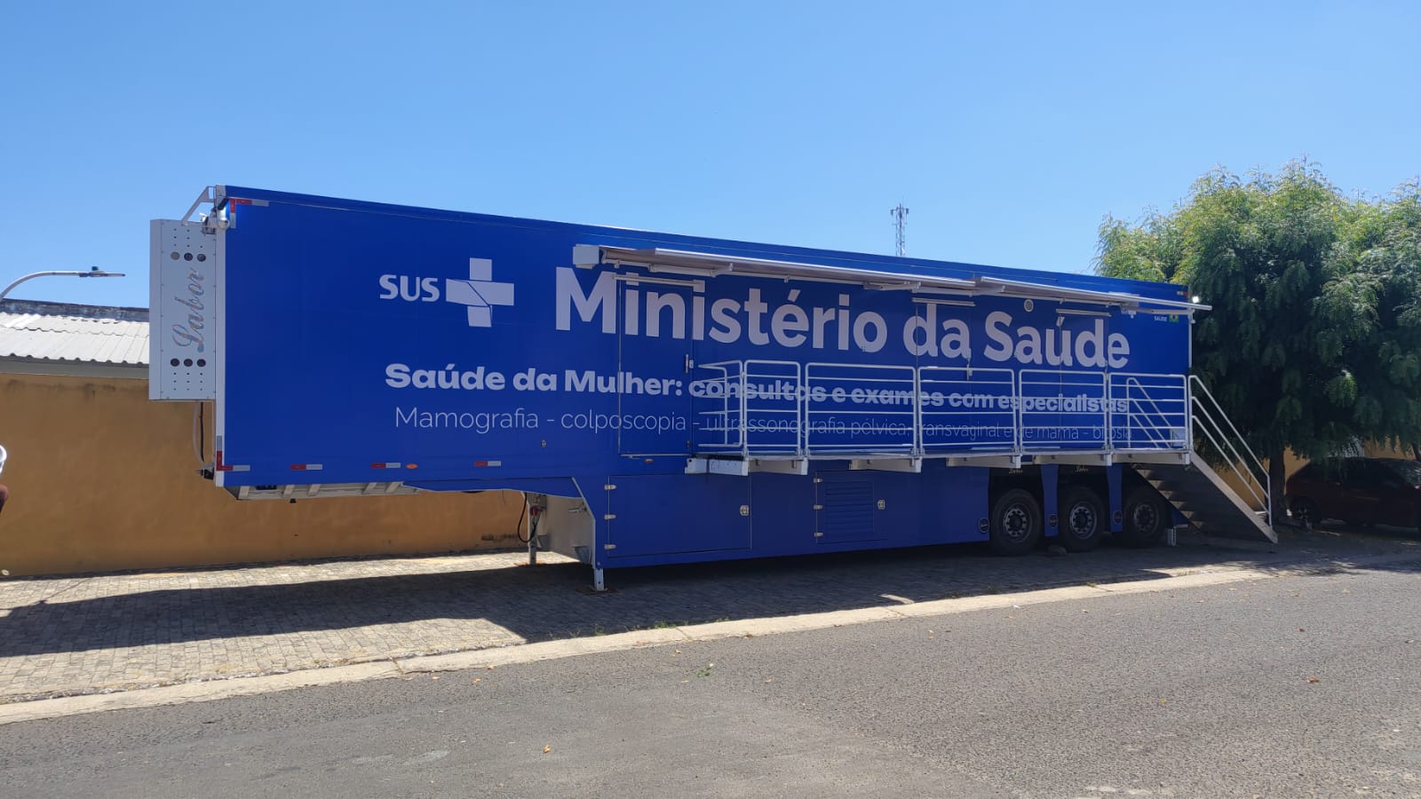 Carreta da Mulher chega à UBS Jacinta 1 neste sábado (19) e unidade também terá atendimentos