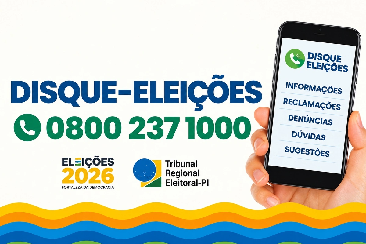 Disque-eleições do Piauí atende em regime de plantão no sábado e no domingo