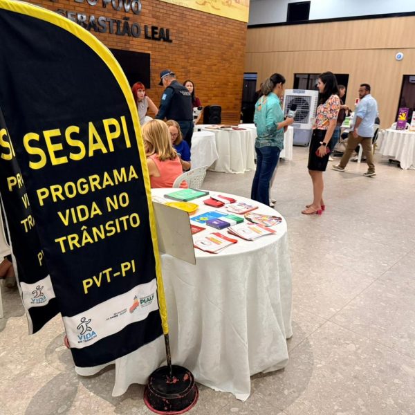 Sesapi realiza ação do Maio Amarelo na Alepi e reforça conscientização por trânsito mais seguro no Piauí