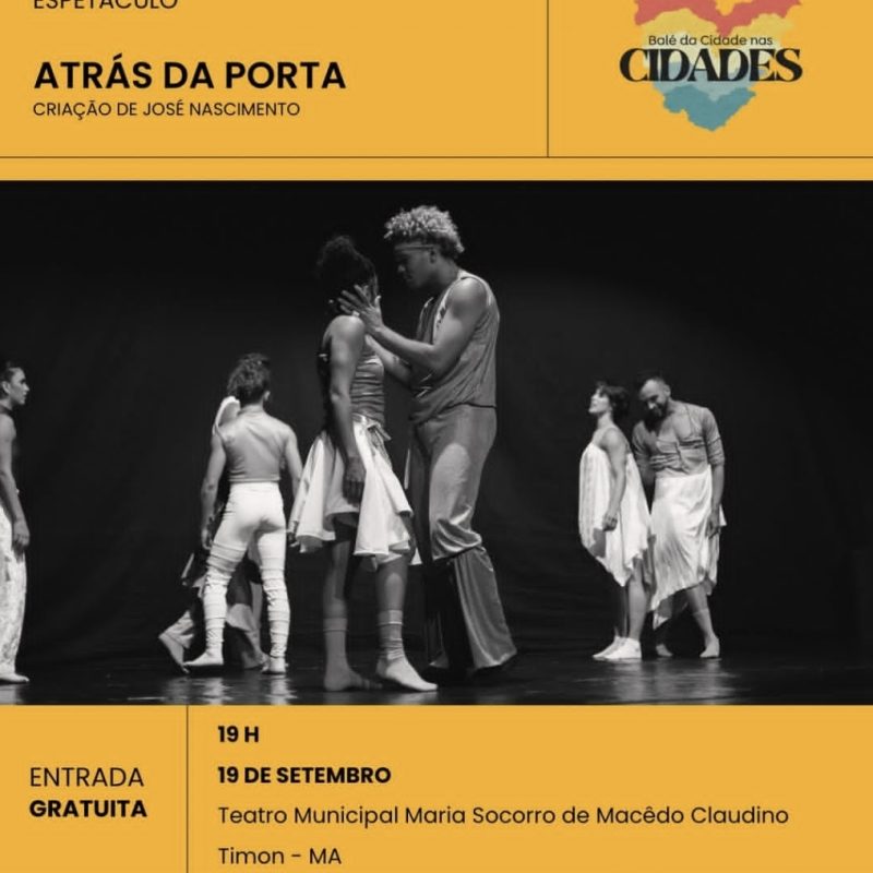 Balé da Cidade de Teresina cruza divisas e leva arte e formação para Timon neste sábado (19)