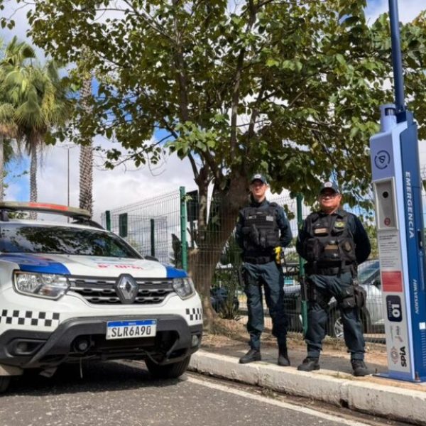 SSP-PI inaugura quinto totem inteligente com botão de emergência na Nova Ceasa em Teresina neste sábado (16)