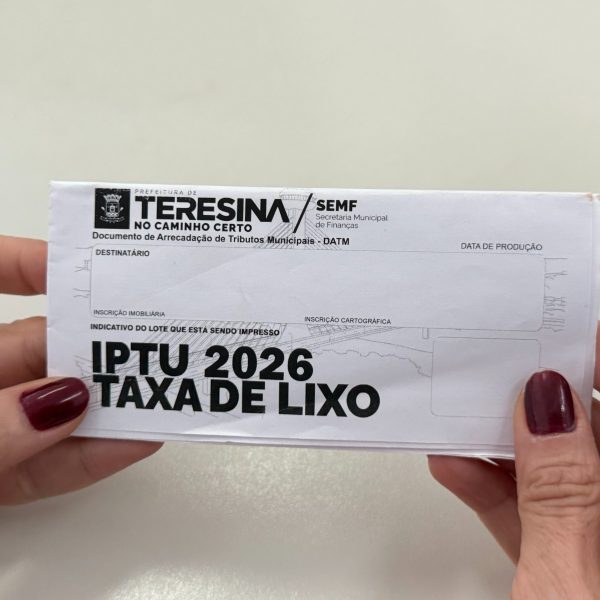 Prefeitura de Teresina divulga condições de pagamento do IPTU 2026