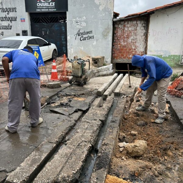 SDU Sudeste entrega mais 9 obras na zona Sudeste de Teresina