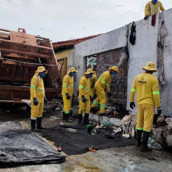 Prefeitura de Teresina alia limpeza urbana e acolhimento social em ação no Promorar