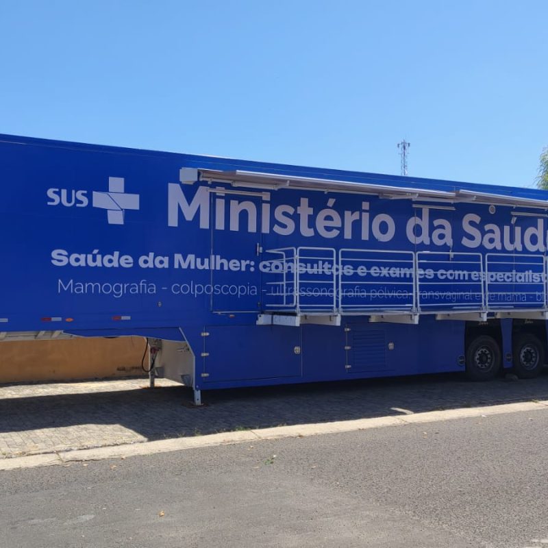 Carreta da Mulher chega à UBS Jacinta 1 neste sábado (19) e unidade também terá atendimentos