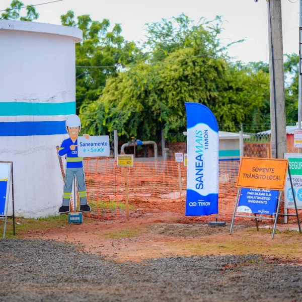 Prefeitura e Águas de Timon lançam programa “Saneamais Timon” e ampliam investimentos no abastecimento de água